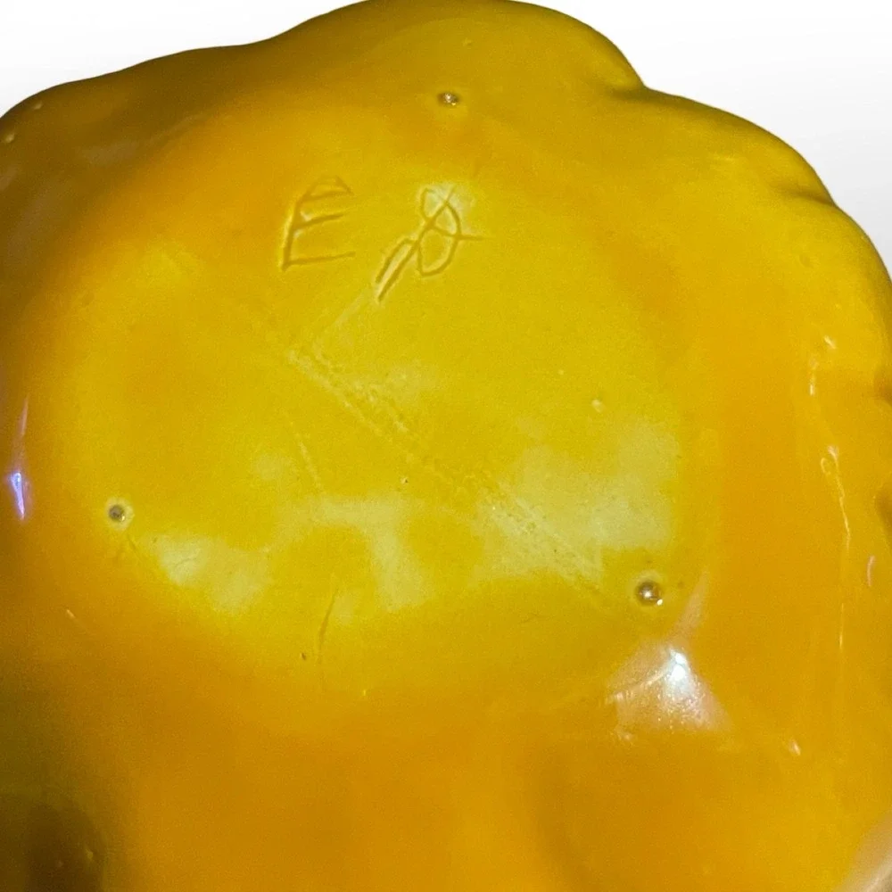 Ceramic Jack O Lantern Pumpkin tea light holder Halloween Decker‎ spooky festive